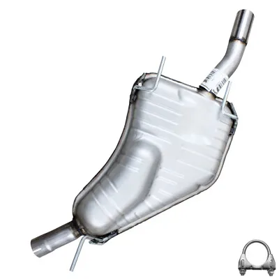 Stainless Steel Rear Exhaust Muffler Fits: 1999-2003 Saab 9-5 2.3L Turbo • $129.74