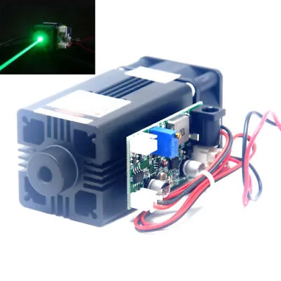 £158 • Buy 515nm 520nm 1W 1000mW Green Dot Laser Diode Module Lighting W/Fan DC10-12V