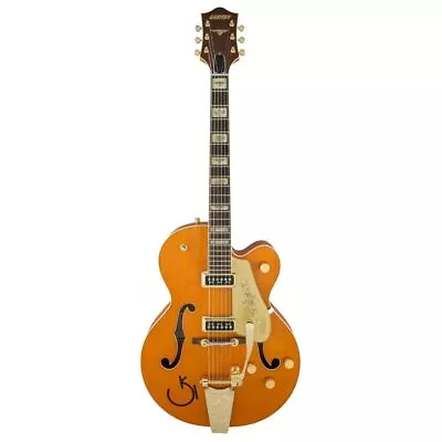 Gretsch G6120T-55 Vintage Ed 55 Chet Atkins Guitar Vintage Orange Stain Lacquer • $3499.99