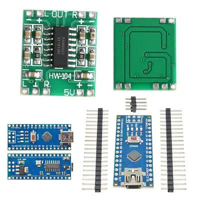£2.75 • Buy USB Nano V3.0 ATMEGA328P CH340G 5V 16M Micro-Controller Board For Arduino New