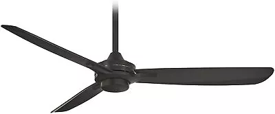 Minka-Aire F727-CL Rudolph 52 Inch Ceiling Fan With Wall Control In Coal Finish  • $135