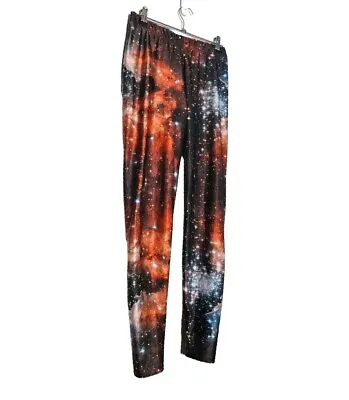 Black Milk Red Galaxy Print Leggings • £12.41