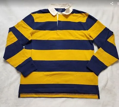 New Men's S L J Crew Factory Rugby Shirt In Stripe • $59.99