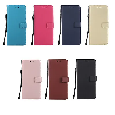 Wallet Case Magnetic Leather Card Phone Cover For LG G6 K4 K7 K10 K42 V30 Q6 • £5.51