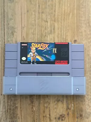 Star Fox (Super Nintendo 1993) SNES Authentic Cartridge Only - Tested & Works • $19.99