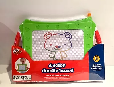 4 Color Doodle Board Write And Draw With Magic School  NEW • $13.97