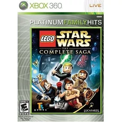 Lego Star Wars: The Complete Saga For Xbox 360 Game Only 3E • $9.02