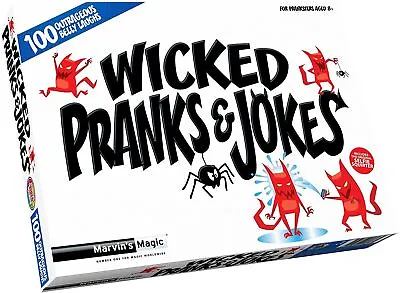 Marvin's Magic - Wicked Pranks & Jokes - Fun Pranks For Kids • £16.99