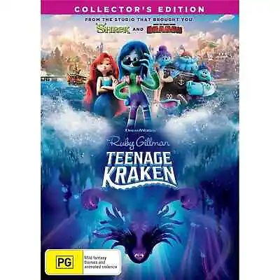 Ruby Gillman Teenage Kraken (DVD 2023) NEW SEALED REGION 4 AUSTRALIAN A006 • $13.85