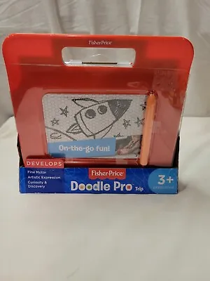 NEW Fisher Price Doodle Pro Trip Red Travel Kids Entertainment Magnetic Drawing • $15