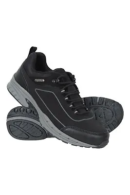 Mountain Warehouse Ramble Mens Softshell Shoes Waterproof Lightweight Footwear • £41.99