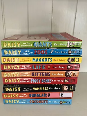 Daisy And The Trouble With… Bookset 9 Books Good Condition • £9