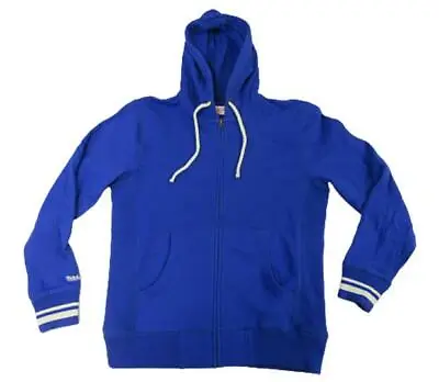 New Mens Sizes S-XL Mitchell & Ness Blue Hoodie • $24.35