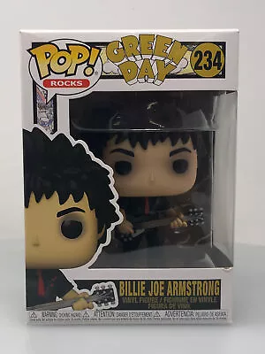 Funko POP! Rocks Green Day Billie Joe Armstrong #234 Vinyl Figure DAMAGED • $30.55