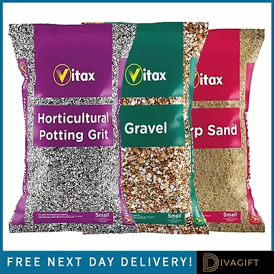 4kg Vitax Potting Grit Garden Gravel Horticultural Sharp Sand Small Bag New • £9.99