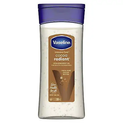 Vaseline Intensive Care Cocoa Radiant Body Gel Oil 6.8 Fl Oz NEW • $11.39