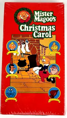 Mister Mr. Magoo's Christmas Carol VHS Tape Paramount ~ New • $14.24