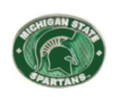 MI State Spartans Pins Michigan State Spartans Pins Team Oval College NCAA Pin • $11.99