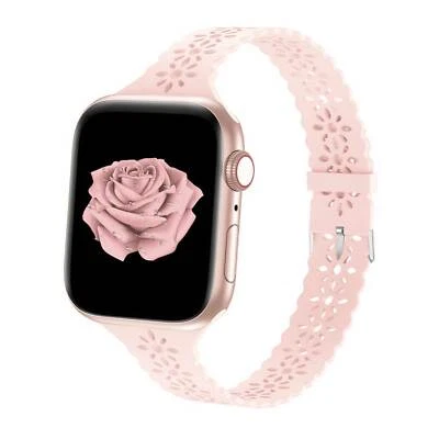 $11.95 • Buy For Apple Watch Ultra Band IWatch Sports Silicone Strap Series 8 7 SE 6 5 4 3