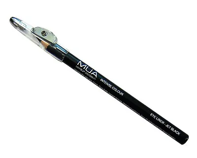 £2.98 • Buy MUA Black Eyeliner Pencil Intense Colour Jet Black With Sharpener Sealed