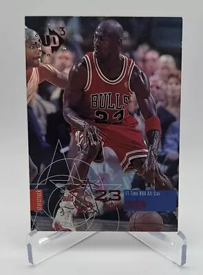 Michael Jordan 1997 Upper Deck UD3 Starstruck Holo 23 BULLS HOF • $8