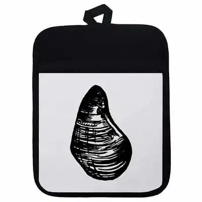 'Sea Mussel' Pot Holder / Oven Mitt (PH00001475) • £11.99