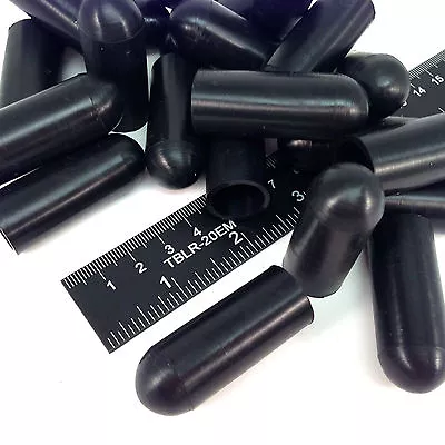 (25) 5/8  ID High Temp Silicone Rubber Powder Coating Caps Cerakote Vacuum Cap • $8.95