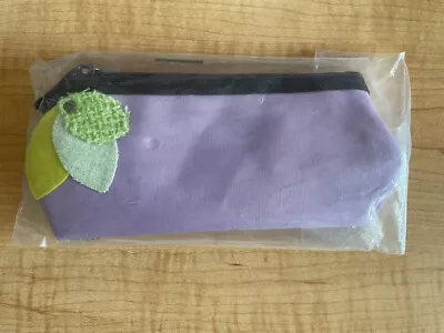 Lot Of 5 Mary Kay MAKEUP POUCH- Lavender With Leaves - Fall Themed - NEW • $22.99