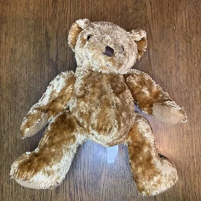 Dex Bear Mother Heartbeat Womb Sound Soother Brown Scruffy Plush 12  Tall • $15