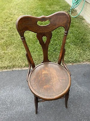 $119 • Buy Antique Bentwood Pub Cafe Bistro Diner Chair