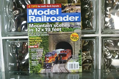 Model Railroader Magazine August 2012 - Multi-Layer Layouts -  • $8.99