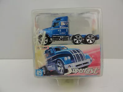 2006 Matchbox Superfast #49 Tractor Cab (Blue) - Opened W/ Bad Box • $11.99