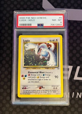 $339.99 • Buy Pokemon 2000 Neo Genesis Lugia Holo Psa 8