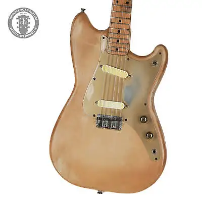 1956 Fender Duo Sonic Musicmaster Gold Guard Desert Sand • $3779