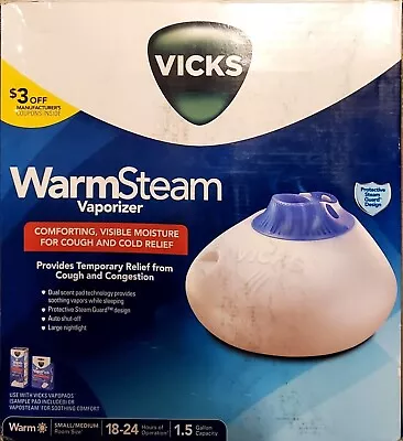 Vicks‎ V150SG Steam Vaporizer Tabletop Humidifier 1.5 Gallon • $15.99