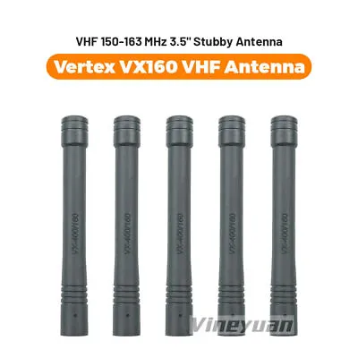 5PC VHF Stubby Antenna For Yaesu Vertex Standard VX160 VX400 VX300 VX800 FT-60R • $13.99