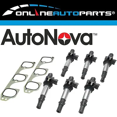 Set Of 6 For Ignition Coil Pack Holden VZ V6 Commodore Calais Crewman Berlina • $179.95