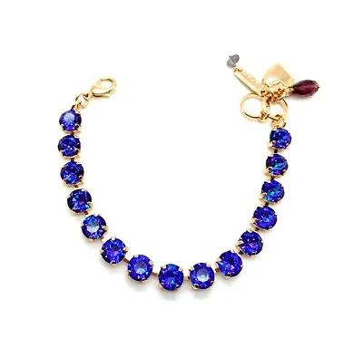 Mariana Bracelet Elegant Plum Purple Austrian Crystals Plum Sun-Kissed Coll. ... • $120
