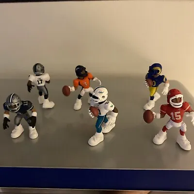 NFL Game Changers Series 1. 2  Figures  Walgreens.  Complete Set No Boxes • $75
