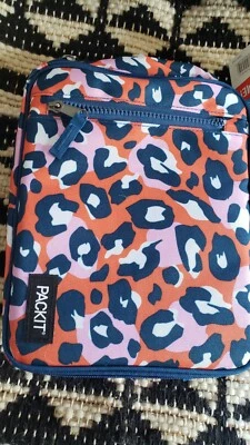 $18.54 • Buy PackIt Freezable Classic Lunch Box, Wild Leopard Orange