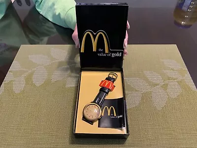 McDONALD'S The Value Of GOLD Watch - NEVER REMOVED FROM THE BOX -VINTAGE 1998  • $49.99