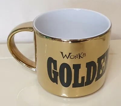 Golden Ticket Mug Cup Willie Wonka Charlie & The Chocolate Factory Musical • $35