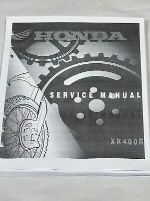 Official Factory Service Shop Repair Manual 1996-2001 Honda XR400R XR400 R • $29.59