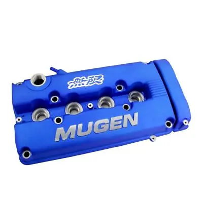 Blue MUGEN Racing Rocker Valve Cover For Honda Civic B16 B17 B18 VTEC B18C GSR • $232.30