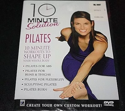 New Exercise DVD Video Pilates 10 Minute Workouts Abs Thighs Buns -I ^ • $14.98