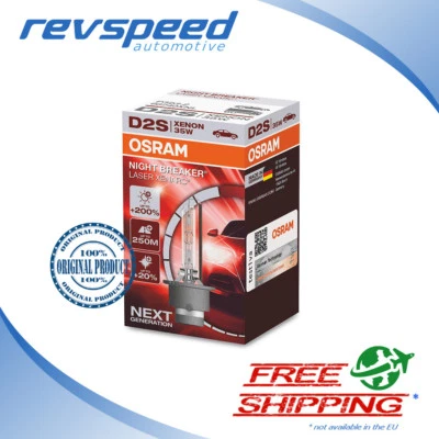 $65.95 • Buy OSRAM XENARC NIGHT BREAKER LASER D2S 200% 4500K HID XENON One Bulb 1x 66240XNL