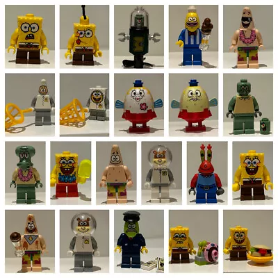 £9 • Buy Lego Minifigures - Various Mini Figures - Multi Listing - Spongebob Squarepants
