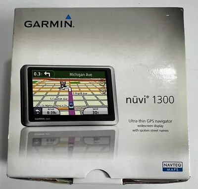 Brand New Garmin Nüvi 1300 4.3-Inch Widescreen Portable GPS Navigator • $39.99