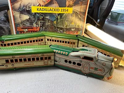 🚅 O Vintage Marx Union Pacific M10005 Tin Passenger Set- L👀k 💥 L361 • $127.10