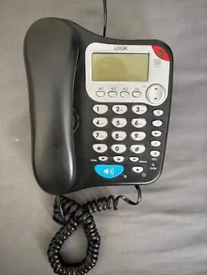 LOGIK L04CTAM10 BT  Landline Telephone Answering Machine Good Condition • £11.95